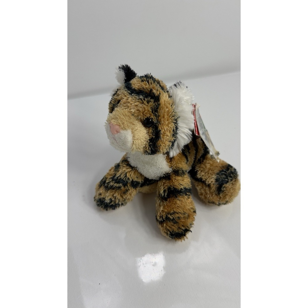 NEW Mini Flopsie Tanya the Tiger 8" Plush Doll Aurora World Soft Cuddly